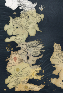 Home Sweet Home, More or Less.  http://gameofthrones.wikia.com/wiki/Seven_Kingdoms